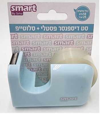 דיספנסר +סלוטיפ 18*25 פסטל תכלת סמארט