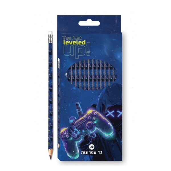 12 עפרונות  גיימינג גיימר