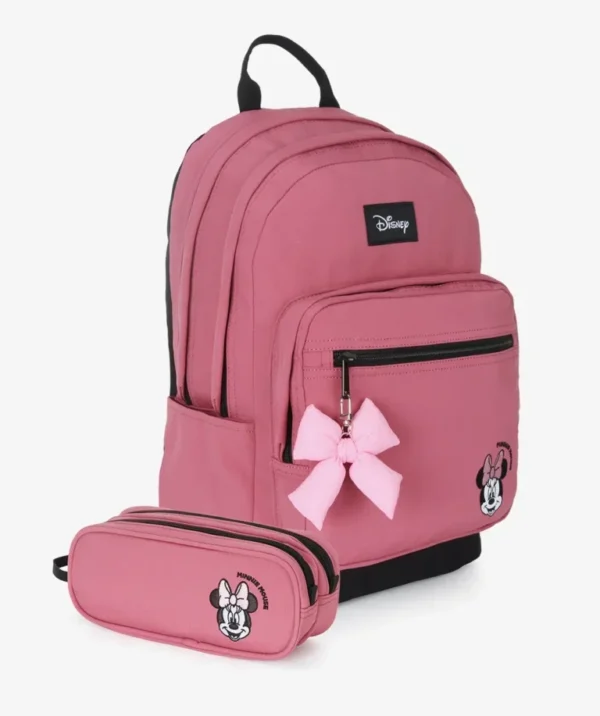תיק+קלמר Disney Pink Minnie