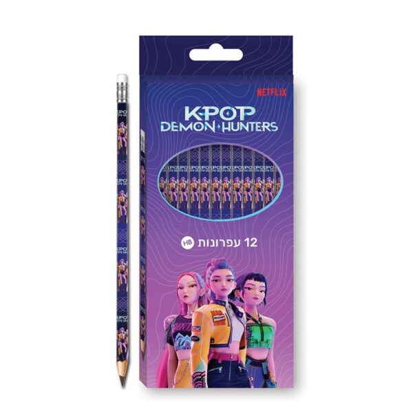 12 עפרונות קיי פופ