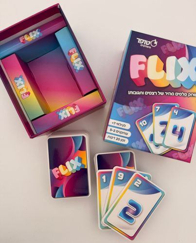 פליקס FLIX - משחק קלפים מהיר של רצפים ותגובות סטופר משחקים – תמונה 3